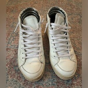 P448 size 38(8) women’s high top sneakers.